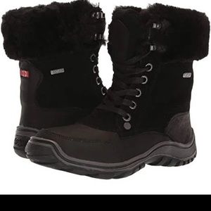Leather/Fur Winter Snow Boots